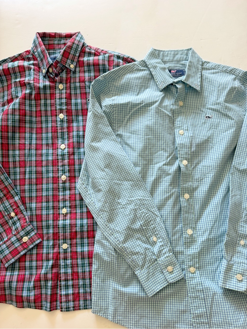 Vineyard Vines Boys Shirt Lot - size Medium (12-14)